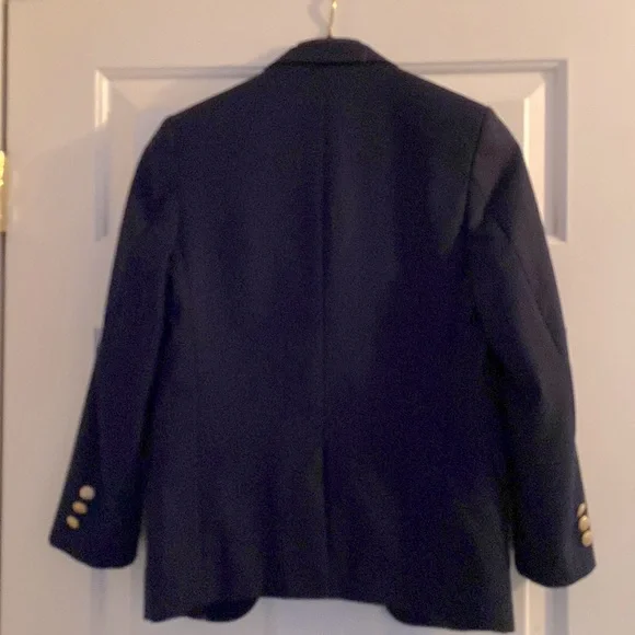 Boys Chaps Navy Blazer, Size 10 - Picture 3 of 3